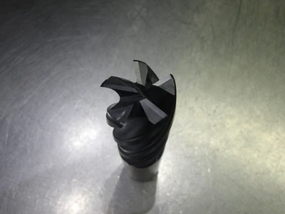 Widia/Hanita 1" 5 Flute Carbide CR Endmill .06" R 5V0E25008CW WS15PE (LOC3338A)