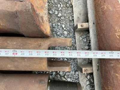 Used AFTERMARKET 55” LENGTH TOOL (CASING LIFTER?) FOR CABLE TOOL Tool Bits Pennsylvania US | East West Machinery & Drilling #1417491
