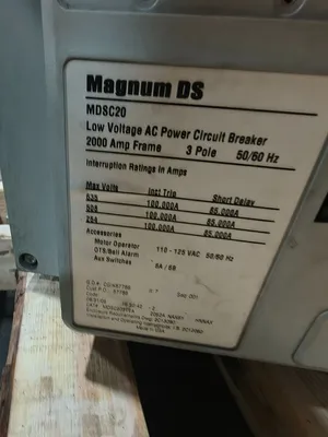 Used EATON MDSC20 Circuit Breakers South Carolina US | ESS Industrial Equipment Sales #1367995