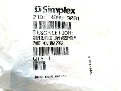 NEW SIMPLEX 0617952 40909001
