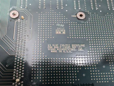Texas Micro PCA 20402 13 Slot Backplane Board Rev. A Used