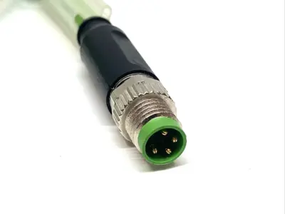 Used Murr Elektronik Shielded Ethernet CAT5 Cordset M8 Male 30V Electrical Fittings Michigan US | Maverick Industrial Sales #1403064