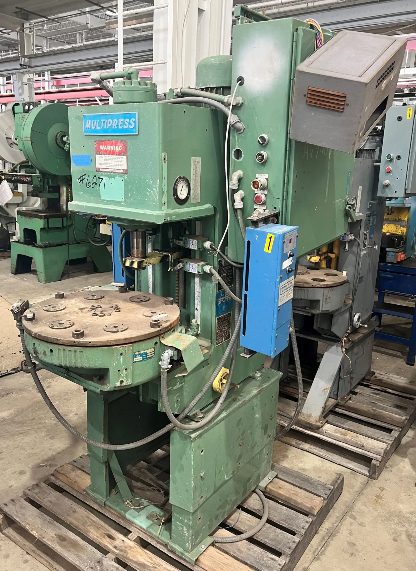 USED 1980 MULTIPRESS MULTIPRESS WR65L C309SS1 1T106L07 SO98998C PRESS