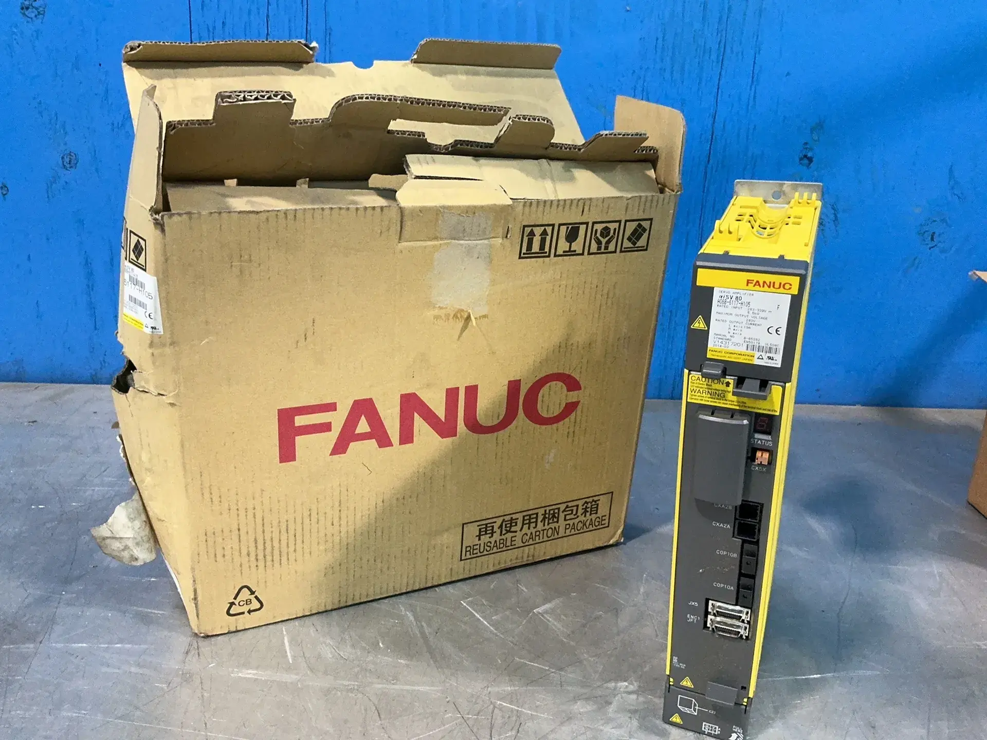 Used FANUC A06B6117H105 Servo Drives Ohio US | HGR 24 #1305281