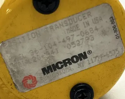 Used MICRON 36-104-497-0684 Transducers | Surplus Asset Holdings #1205583