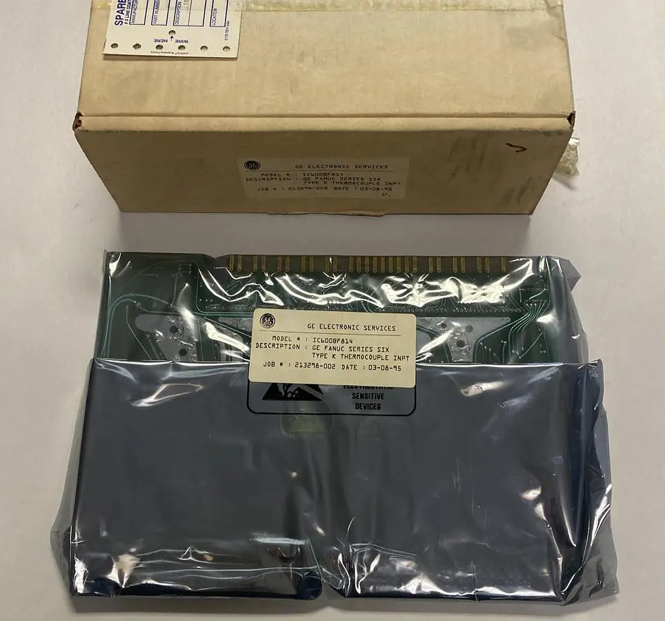 New | in-Stock GE FANUC IC600BF814 Industrial Controls | Surplus Asset Holdings #1220966