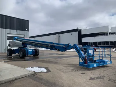 Used 2014 GENIE S-125 TELESCOPIC BOOM LIFT Telescopic Boom Lifts Alberta CA | Adcock Equipment #1418160
