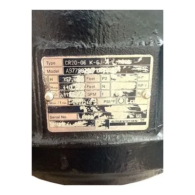 Used GRUNDFOS CR20-06-K-GJ Pumps MX | MAQUINARIA PECUSA #1394274