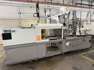 2004 TOSHIBA ISG250N-V21-10B Horizontal Plastic Injection Molding Machines | JYC MACHINERY (1)