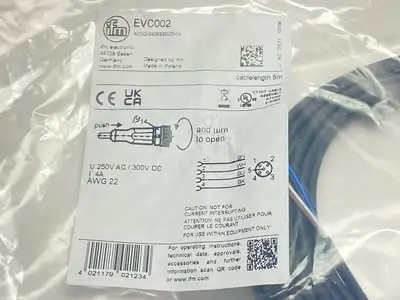 New | in-Stock ifm Single Ended Female Cordset M12 5-Pin 5m ADOGH040MSS0005H04 Cable & Wire Michigan US | Maverick Industrial Sales #1391123