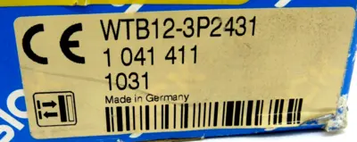 NEW SICK WTB12-3P2431 PHOTO ELECTRIC SENSOR 1041411 WTB123P2431