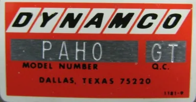 NEW DYNAMCO PAH1-LT SOLENOID VALVE PAH0-GT PAH1LT