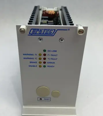 Used praTEC Single-Axis Servo Amplifier Motor Control Unit Servo Drives Michigan US | Maverick Industrial Sales #1398140