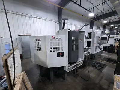 Used 2022 Haas EC-400 Horizontal Machining Centers Iowa US | Machine Tool Bids #1348135