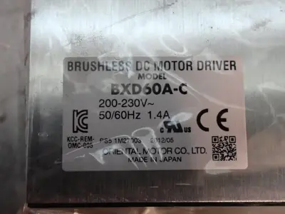 Oriental Motor  Brushless Dc Motor And Driver