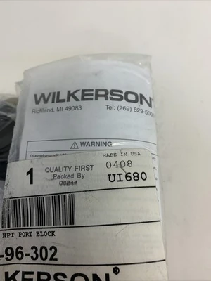 NEW Wilkerson GPA-96-302