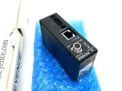 USED KEYENCE SENSOR AMPLIFIER MAIN UNIT FOR IV-G, 32-PROGRAMS