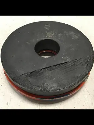 USED METAL FABRICATOR LEVELING PAD