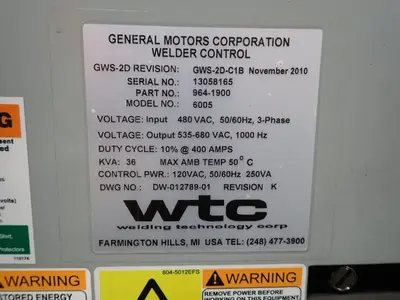 USED 2010 WTC 6005