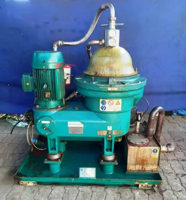 Westfalia BilgeMaster-D 6000 fuel oil purifier system.