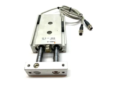 USED SMC DOUBLE ACTION PNEUMATIC CYLINDER
