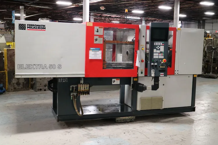 Used 1996 FERROMATIK MILACRON Elektra 50-S Injection Molding Machines US | Molds Unlimited Inc #882764