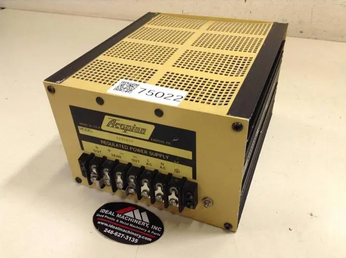 Used ACOPIAN A24H850 Power Supplies Michigan US | Ideal Machinery #704100