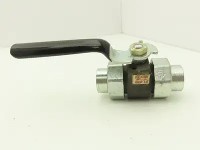 Marpac B790KT 3/8" NPT Ball Valve Reduced Port 4500 WOG CTFE