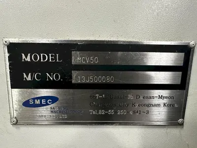 SAMSUNG MCV50 Machining Centers, Vertical | Machinery Intl. Corp. (5)