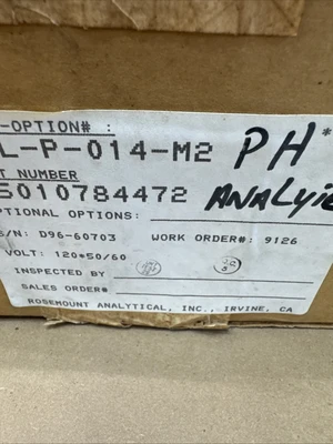 NEW Rosemount SCL-P-014-M2