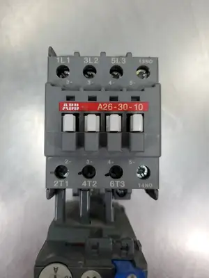 ABB A263010 45A AC Contactor w/ TA25 DU Auxiliary Contact. 4A43.1