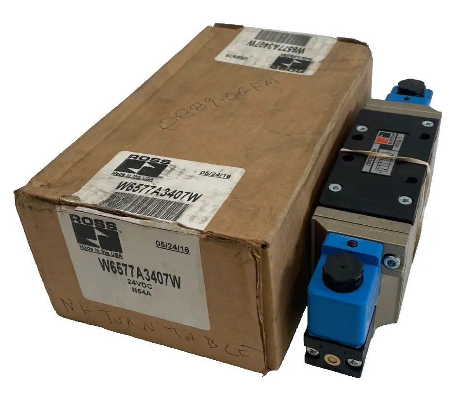 NEW ROSS CONTROLS W6577A3407W SOLENOID VALVE 24VDC