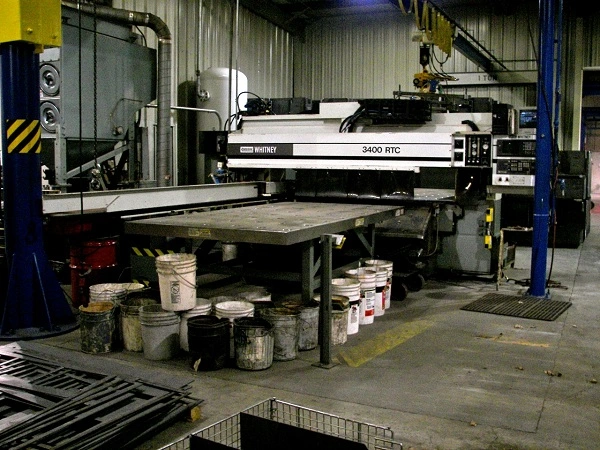 Used 2000 WHITNEY 3400 Plasma Combo Punches Vermont US | Two Spade Machinery LLC #507249