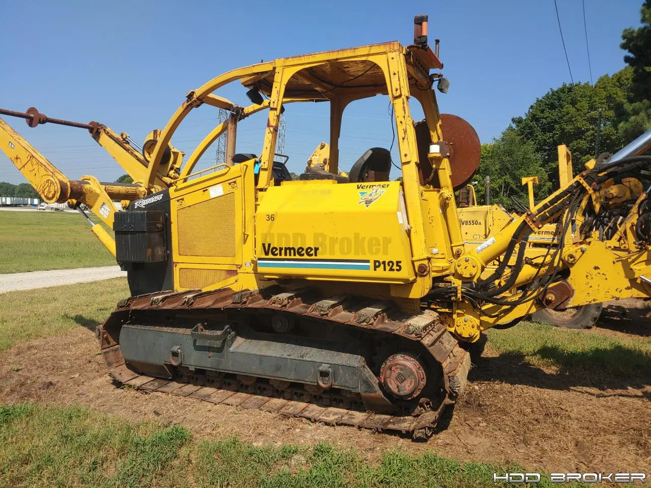 Used 1999 VERMEER 1999 VERMEER P-125 Trenchers Florida US | HDD Broker #1346520