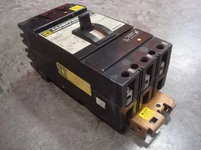Square D FIB36050 I-Limiter Circuit Breaker 50 Amps 600VAC Used