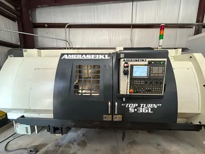 2018 AMERA SEIKI CNC-S36L CNC, Turning Center | Machinery Central (1)
