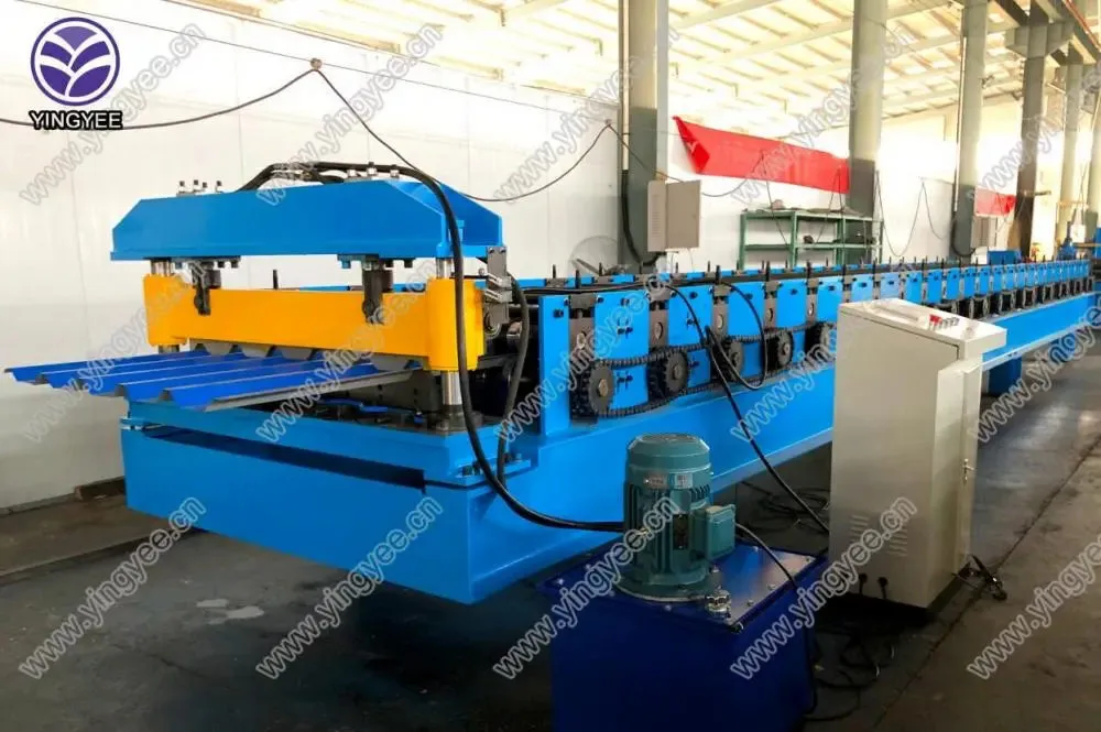 Metal IBR Roof Tile Roll Forming Machine in China