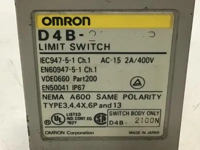 USED OMRON D4B-2115N-R