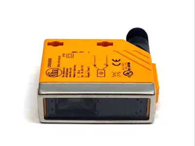 USED IFM THROUGH-BEAM PHOTOELECTRIC TRANSMITTER 25M RED LED M12