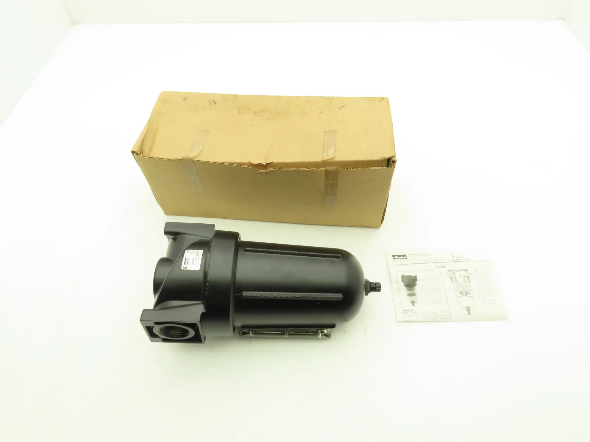 Parker 08F54BC Pneumatic Air Filter 1" NPT 250PSI