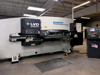 Used 2013 LVD STRIPPIT S-1212 Turret Punches Illinois US | Machine Factory Outlet #1262722