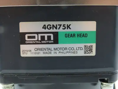 Oriental Motor MBM425-411 Brake Gearmotor 75:1 Ratio 25W 30rpm 100VAC 1PH