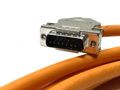 USED BOSCH REXROTH SERVO MOTOR ENCODER CABLE 5M 002ABB-NN-005,0
