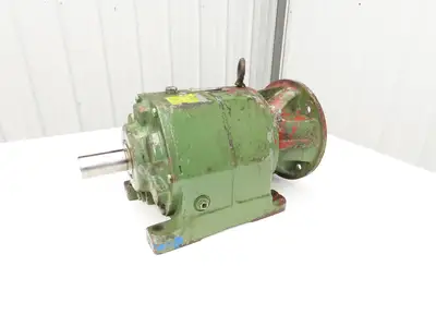 US Motors Series 2000 N2302 SB3 Inline Reducer 31.5:1 Gearbox 55rpm 180TC