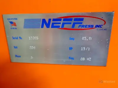 USED NEFF D40-15M