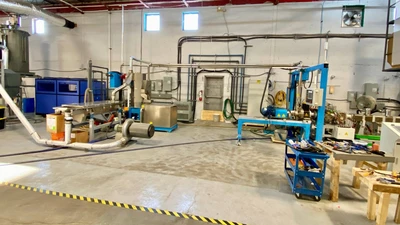 Complete “FULL” Compounding Line 64mm Twin Screw
