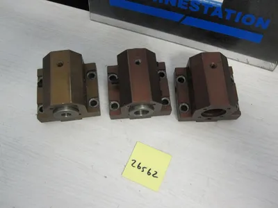 3x Lot of 3 Hardringe Boring Bar Holders Static 68x42mm w/ 30mm Center Key T42