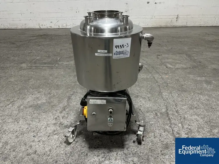 Used Allegheny Bradford 25 Liter Allegheny Bradford Jacketed Receiver Tank, S/S, 40/40# Tanks Ohio US | Federal Equipment Company 12 #127240