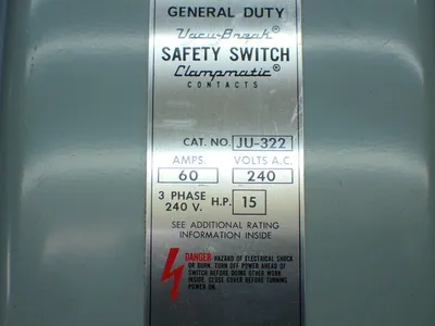 Used ITE IMPERIAL JU322 Disconnects Ohio US | HGR 24 #879673