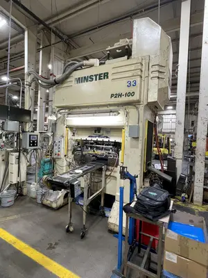 2006 MINSTER P2H-100-48 Presses, Straight Side | PressTrader Limited (3)
